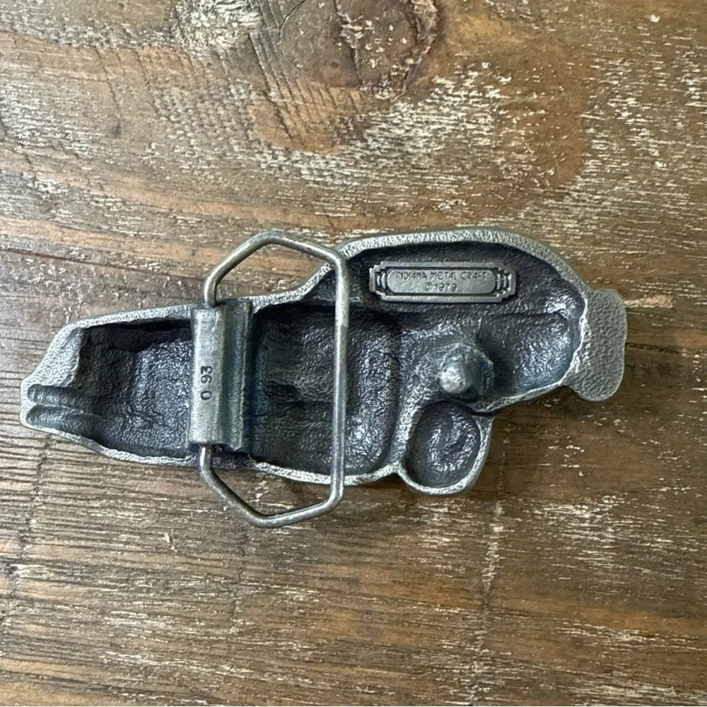 Classic Pewter Camero Z28 Car Belt Buckle - Men’s Accessory